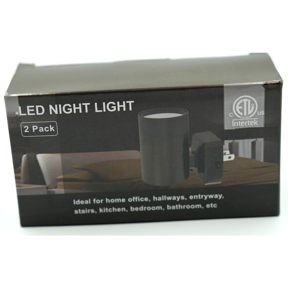 LED Night Light - 2 Pack (Total 4 lights) New & Sealed - Stylish and Bright! - Picture 2 of 7